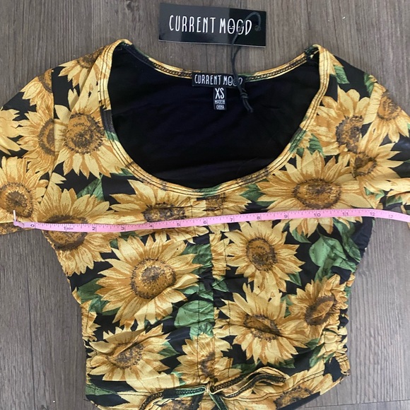 Dolls Kill / Current Mood | Peace N’ Love Crop Top - Picture 4 of 5